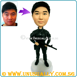 Fully Customized 3D Special Force Figurine